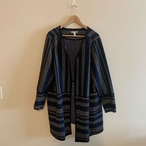 Dana Buchman Car Coat Blazer